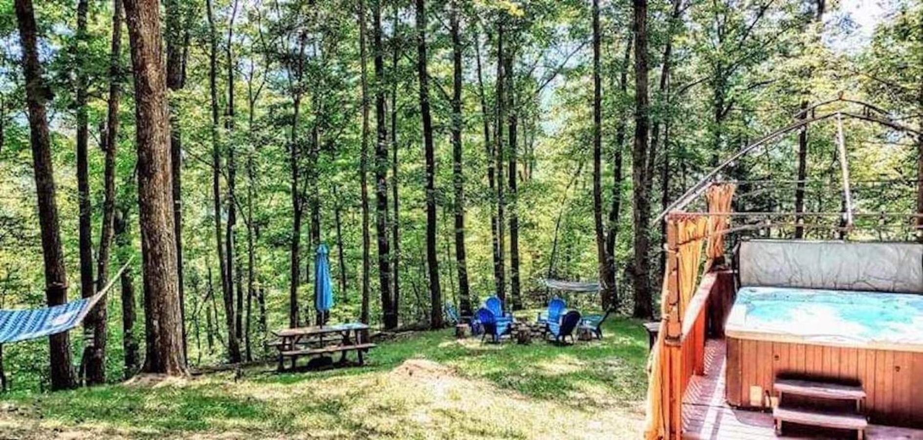 Trailseeker Cabin W King Bed Hot Tub At Red River Gorge Natural Bridge Stanton ภายนอก รูปภาพ